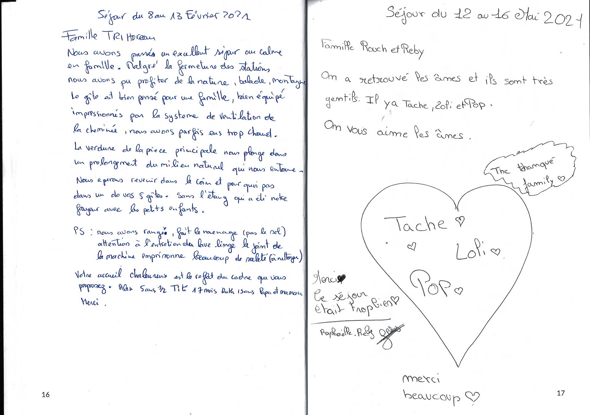 Guestbook image gite ariege