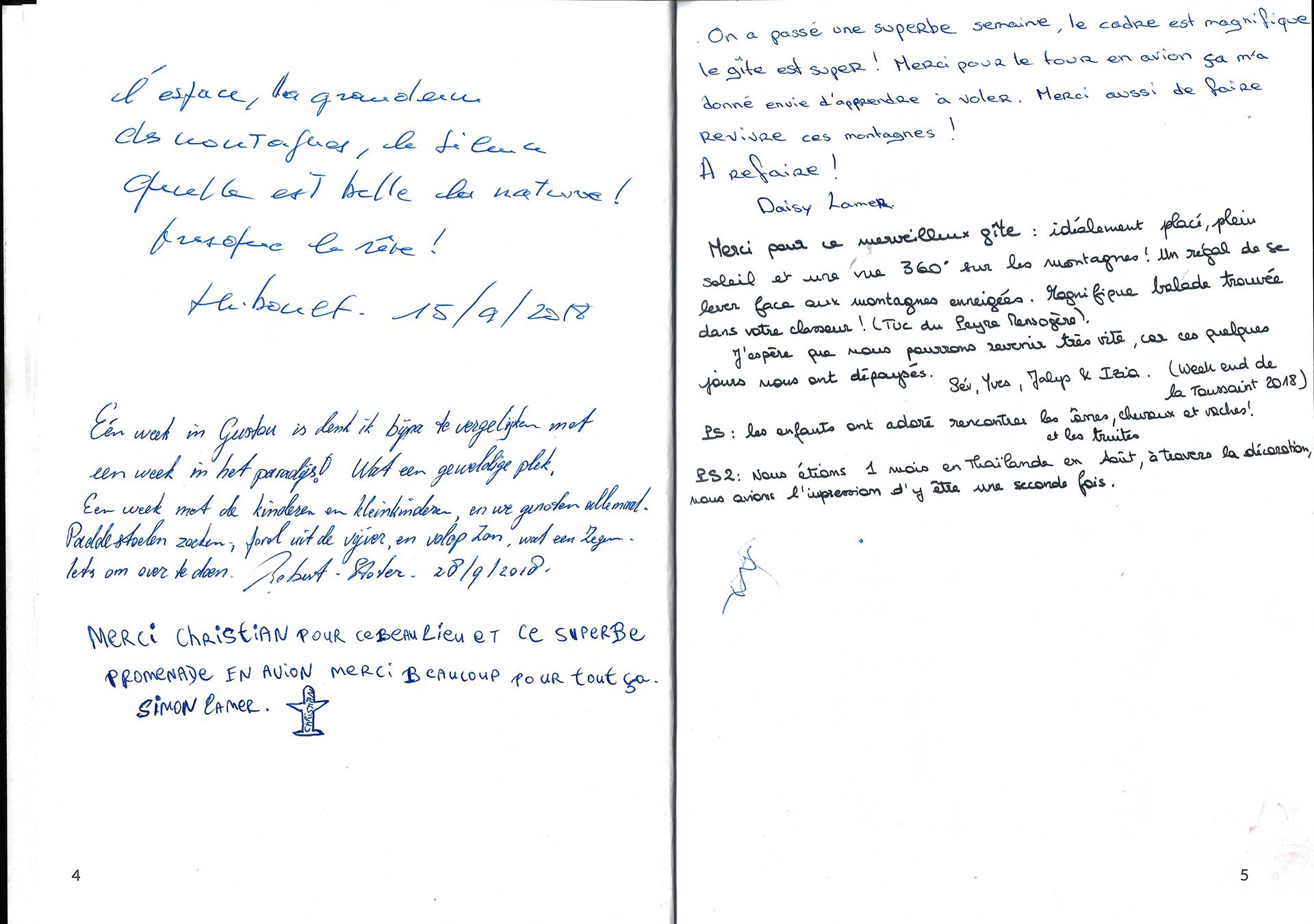 Guestbook image gite ariege